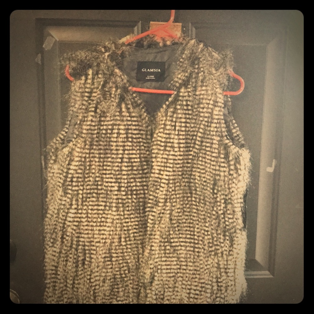 Fur vest new